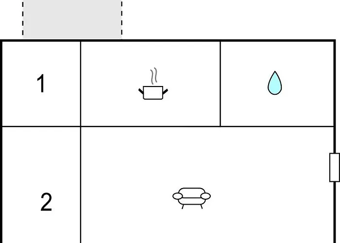 2 Bedroom Beautiful In Sydals * Skovby
